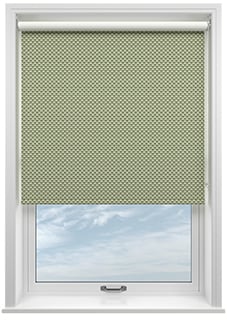Ted Baker Palm Geo, Green - Roller Blind